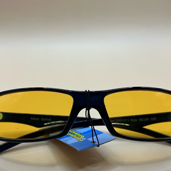 ABBOT OPTICAL-AMBER LENS/BLUE LIGHT BLOCKING GAMING & COMPUTER GLASSES -No MAG - Picture 10 of 11